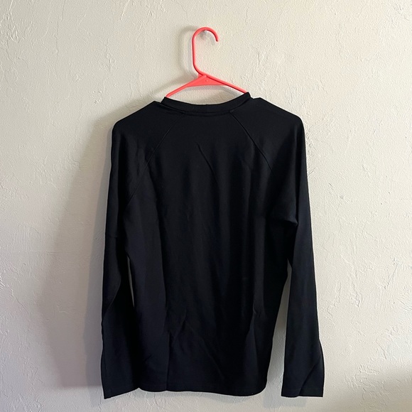 Icebreaker 260 Black Wool Long Sleeve Shirt Size Medium - Picture 5 of 5